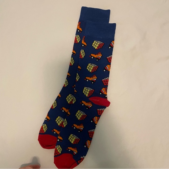Colorful Robot Patterned Socks Set - Picture 6 of 9